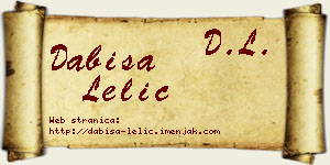 Dabiša Lelić vizit kartica